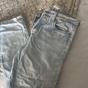 Levi's Light Blue Straight Leg Jeans